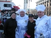 Donna and Tina during Mummers Day Run